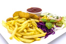 Zestaw dziecięcy - nuggetsy z kurczaka